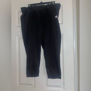 Xl black adidas aeroready softball pants